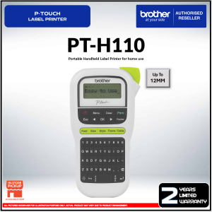 Brother Label Maker Printer P-Touch PT-H110 | Max 12mm