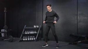 กางเกงเลกกิ้งใส่ออกกำลังกายสำหรับผู้ชาย