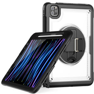 🔥iPad 10.2/10th GEN 10.9/Air 4/5 10.9 Slim Rugged Case -AA2🔥PET Front Protector + Bumper