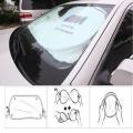 Auto Car Front Rear Window Foldable Visor Sun Shade Windshield Cover Block For BMW E46 E30 E34 E36 E39 E53 E60 E90 F10 F30 M3 M5 M6. 