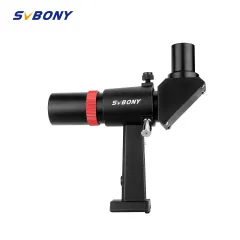 SVBONY SV208 8x50 Finderscope For Telescopes - Straight-Through Correct Image, Illuminated Reticle, Wide 7.3° View