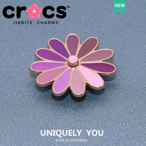 Jibbitz cross charm โลหะ รองเท้าหัวเข็มขัดดอกไม้หมุน Sunflower DIY ins รองเท้าแฟชั่น อุปกรณ์เสริมตกแต่งหัวเข็มขัด จิ๊บบิท ตัวติดรองเท้า cross