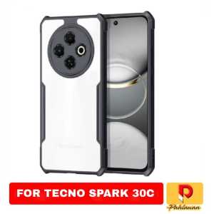 PROMO Hard Case Tecno Spark 30C Case Armor Transparent Premium Case