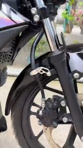 1Pcs Motorcycle Oil Hose Clamp Quick Release Brake Hose Bracket Holder Brake Oil Line Pipe Cable Clip Clamp