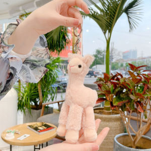 Móc khóa gấu bông Lạc Đà dễ thương đáng yêu treo trang trí balo phụ kiện xinh giá rẻ