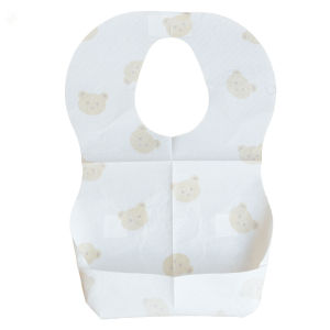 (READYSTOCK) 10PCS/50PCS Individual Packing Disposable Baby Bib Travel Waterproof Bib 一次性婴儿围兜 | 独立包装 | 旅行便携 | 防水防漏