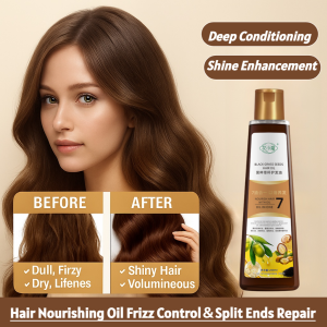 Hair Nourishing Oil for Damaged Hair Repair Moisturizing Dry Frizz Control Treatment with Natural Oils Improve Hair Texture Shine Deep Conditioning Shine Enhancement