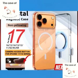 Magnetic Case For iPhone 17 Pro Max Air 17e 16 15 14 13 Plus Wireless Charging Shockproof