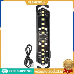 เชือกลม Buckle Light Type-C ชาร์จเชือกลมเตือนไฟการตกแต่งเชือกลมสำหรับการตั้งแคมป์กลางแจ้งปิคนิค