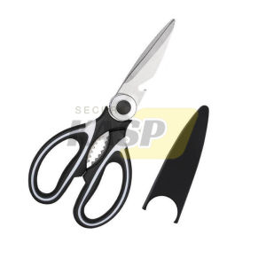 Multifunction Kitchen Scissors With Protective Case Shear Tool For Poultry Fish Vegetables Herbs And Bones