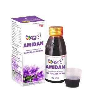 Amidan PQA Giúp bổ phế hỗ trợ giảm ho sưng đau do viêm họng viêm amidan. dược phẩm PQA