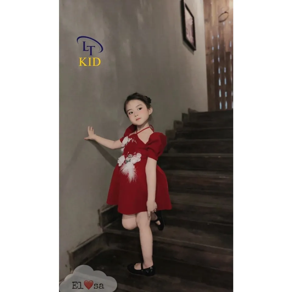 BD03] Váy tiểu thư cho bé gái 2-10 tuổi | Shopee Việt Nam
