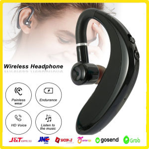 Headset Bluetooth S109 Mono Sport Business Telepon Music Daily Wireless Earphone Tith Microphone Original