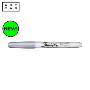 Sharpie Metal Fluorescent Marker Silver Metallic - Art Bar