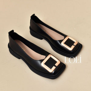 LOEI Lily Sepatu Loafers Wanita Terbaru Sepatu Korean Style Flatshoes Wanita 0009