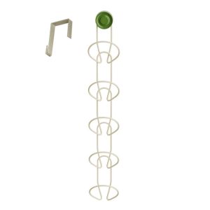 UDIEOA  Iron Suction Cup Hat Organizer No Punching Stackable Baseball Cap Hanger Universal Space Saving Hat Display Holder for Home