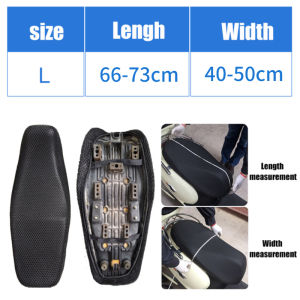 Breathable 3D Mesh Waterproof Motorcycle Motorbike Scooter Seat Covers Anti-Slip Cushion Protector