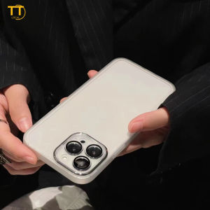 Tri-Town Case For iPhone 16 15 14 13 12 11 Pro Max Transparent Shockproof  Phone Casing With Full Cover Lens Camera Protection