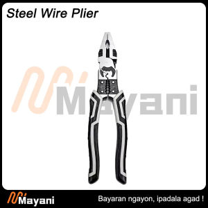 3pcs/Set Pliers Pliyers Pang-ipit Multi-function Steel Wire Plier Wire Stripper Wire Cutters Needle Nose Plier Kasangkapan Gamit Tool Pliers Industrial-grade Heavy Duty Pliers Tool set