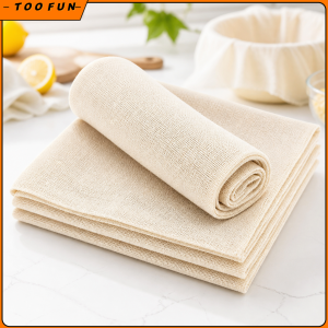 1Mx1m Breathable Pastry Cloth Bread Proofing Mat Cotton Fabric For Baking Cooking Straining