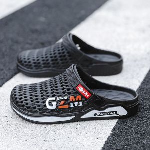 Free Shipping MenS Summer New Style Thick-Soled Breathable And Sporty Clogs Featuring A High-End Comfortable And Non-Slip Design