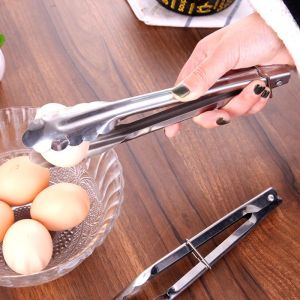 Kẹp Thức Ăn Thép không gỉ cho nhà bếp BBQ thiết kế chống bỏng bền và thiết thực