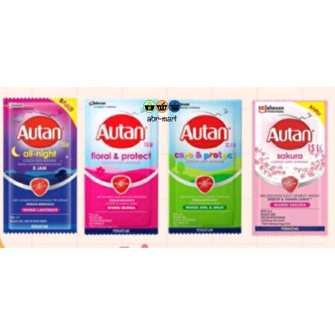 AUTAN LOTION ANTI NYAMUK 12 SACHET - RANDOM
