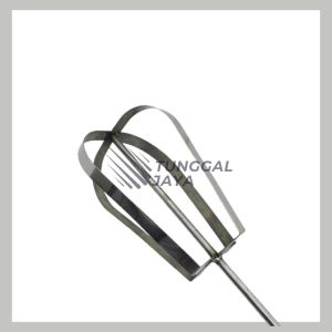 Pengaduk Mixer Bor Alat Pengaduk Adonan kue Donat Pukis Martabak Terang Bulan Stainless Stell