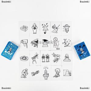 [COD] Bsuimki 1 bộ trò chơi trên bàn tiếng Anh cho 3-8 người chơi độc đáo mà không phải là một chiếc mũ trò chơi vui vẻ bên Bộ trò chơi trên bảng với trò chơi Thẻ mở rộng cơ bản