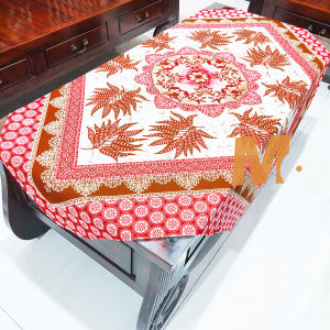 Taplak Meja Batik Print Raden Ayu Warna Hitam Katun