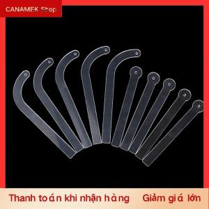 CS 1 5 cái rõ ràng Acrylic Bông tai hiển thị chủ giá Bông tai đeo hiệu ứng Stick ear Stud đồ trang sức thử trên thanh