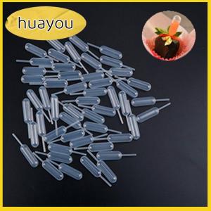 huayou 100pcs Plastic Squeeze 4ml Transfer Dropper Disposable Pipettes For Cupcake