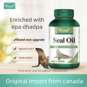 Vorst Seal Oil Capsules 1000mg with DPA – Boosts Circulation & Immunity – 60 Capsules