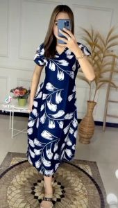 DASTER RAYON SANTUNG VELI DAUN TEROMPET MURAH KEKINIAN ADEM DIPAKAI