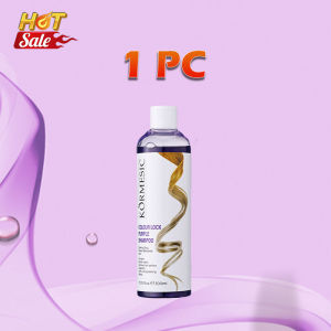 Shampoo Blonde Purple Hair Bleaching Hair Color Pewarna Rambut Cat Rambut Semir Rambut Masker Rambut Sehat Berkilau Kuat Anti Rontok Botak Bebas Ketombe Perawatan Rambut Kering Rusak 275ML