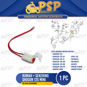 Rumah + Sekering Shogun 125 (Mini) - Socket Soket Holder Sekring Kecil Smash Smash R Nex Skywave