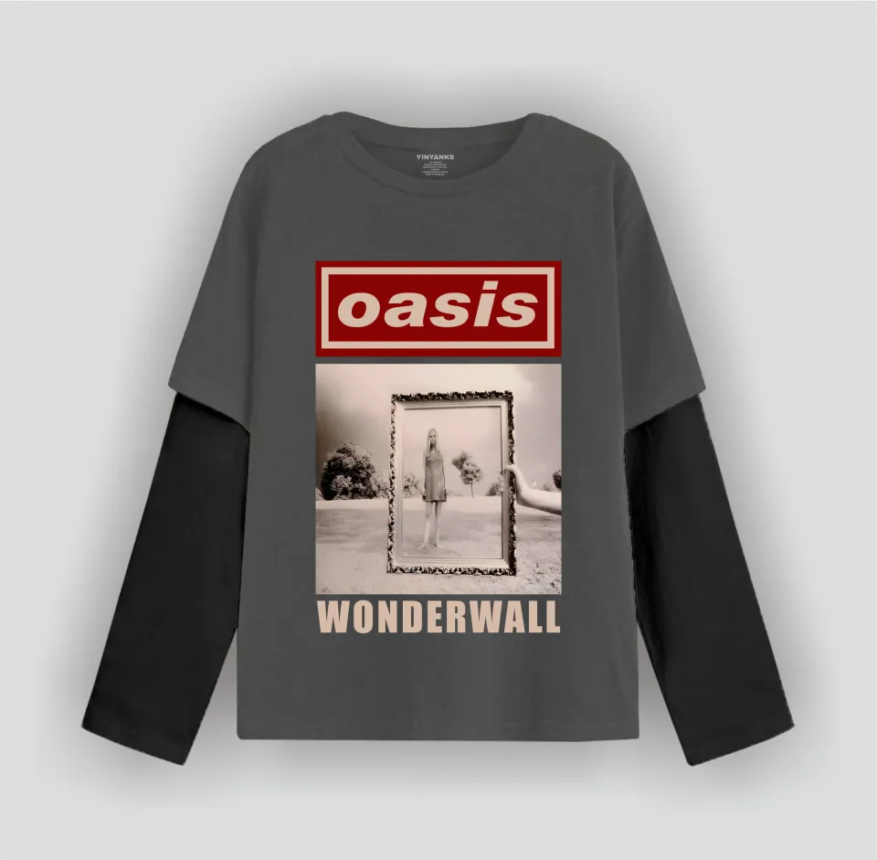 Wonderwall Silhouette T-shirt Oasis Sサイズ SサイズOasis Wonderwall Silhouette T-s Oasis Wonderwall