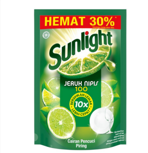 Sunlight 640ML pencuci piring jeruk nipis