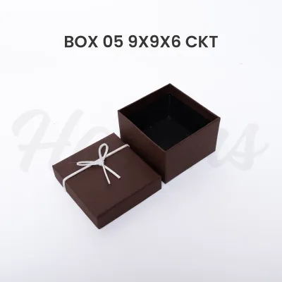 [1 Set] Box Kado / Kotak Hampers / Hard Box / Gift Box / Kotak Kado Hadiah / Box 05 9X9X6