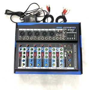Mixer F7 YAMAHA tích hợp USB-Bluetooth ghép dàn âm thanhLoa kéoLivestream chỉnh nhạc hay