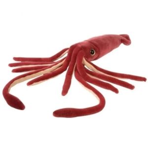 JPTD Sea Animal Squid Plush Toys Simulation Stuffed Animal Cuttlefish Plush Dolls Christmas Soft Squid Stuffed Toys Boys and Girls