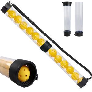 X-ace Pickleball Ball Retriever Picker Upper Detachable Tube Hold 14 Balls Tennis Ball Holder