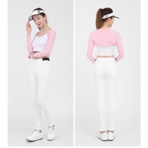 PGM Golf Fashion UV Sun protective ice silk shawl long sleeve bolero jacket for female women sport outdoor activitie PJ001