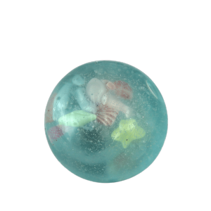 GAVINMK Blue Coconut Oil Squishy Ball Transparent Soft Ball Quick-rebound Squeeze Toy Gift Clear Jelly Maltose Squishy Toy For Kids Adults