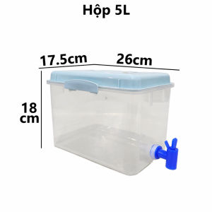 Bình Đựng Nước Có Vòi 35L VIỆT NHẬT 6785 Bình Đựng Nước Trà Nước Trái Cây Để Tủ Lạnh - TADAHOME