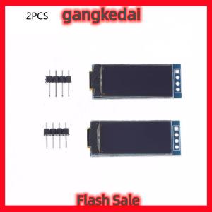 Gangke 1 2Pcs ‌1.09 Inch OLED Display Bare Screen SSD1312 Controller Module 64x128 Monochrome Screen For Arduino
