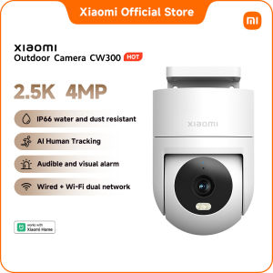 Xiaomi Outdoor Camera CW300 2.5K 4MP IP Security Camera CCTV AI Human Detection Full Color Night Vision PTZ WiFi IP66 Two Way Audio