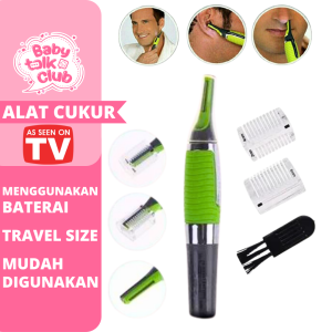 Micro Touch Alat Cukur Magic Max Hair Groomer Pisau Cukur Elektrik Travel Size