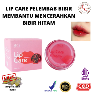 Lip Care sr12 Lip Balm Original spf Serum Untuk Bibir Hitam Kering Pecah-pecah Pelembap Alami Bibir