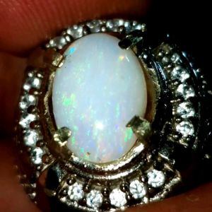 batu cincin kalimaya milky asli banten jozz